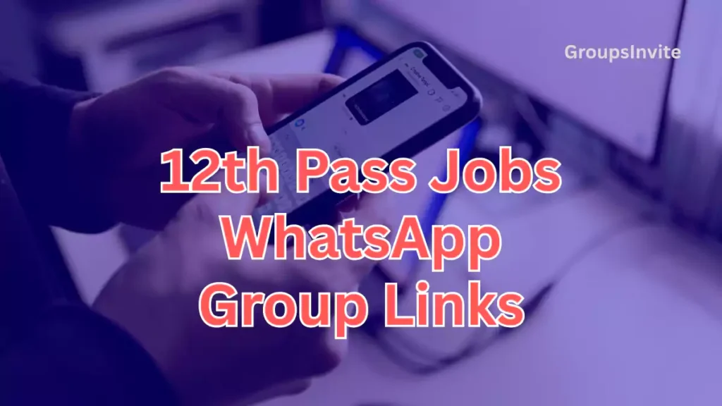 Image for 12th pass jobs WhatsApp groups
