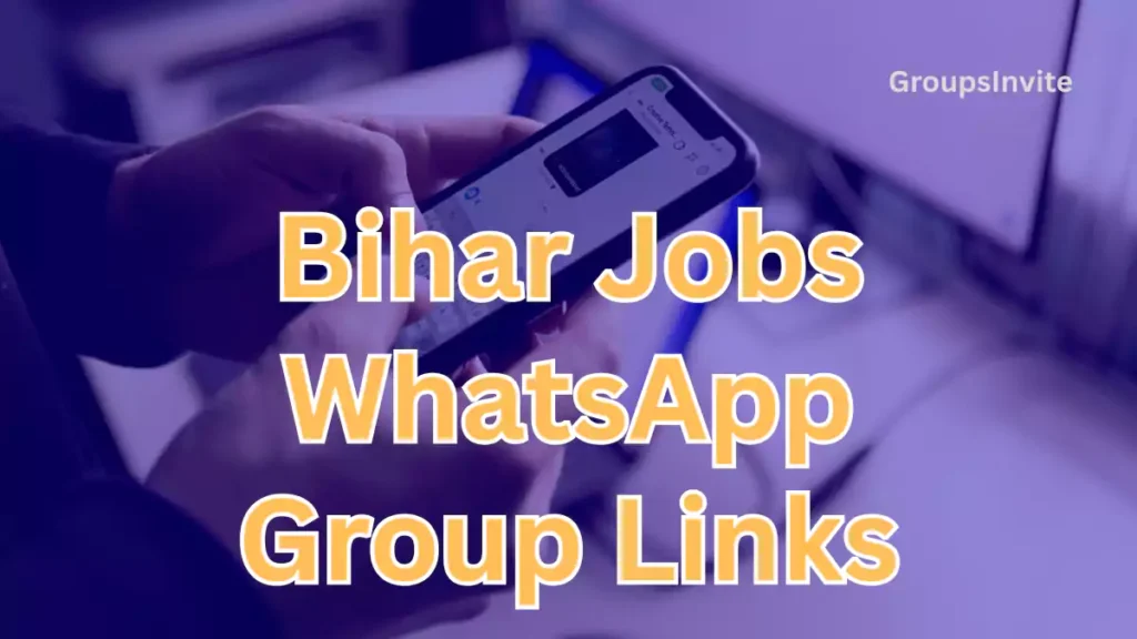 bihar jobs whatsapp groups image