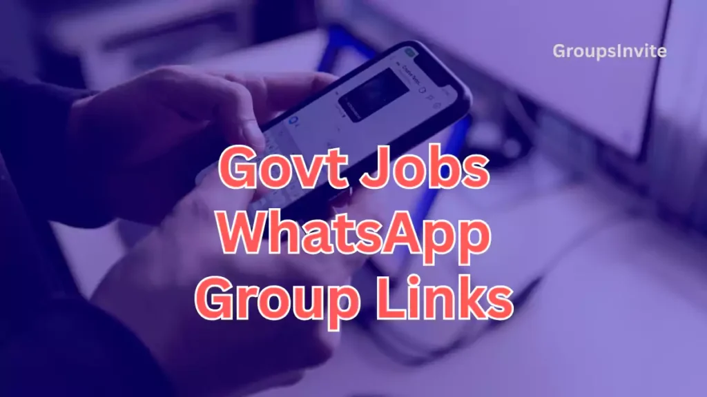 Image for government jobs whatsapp groups