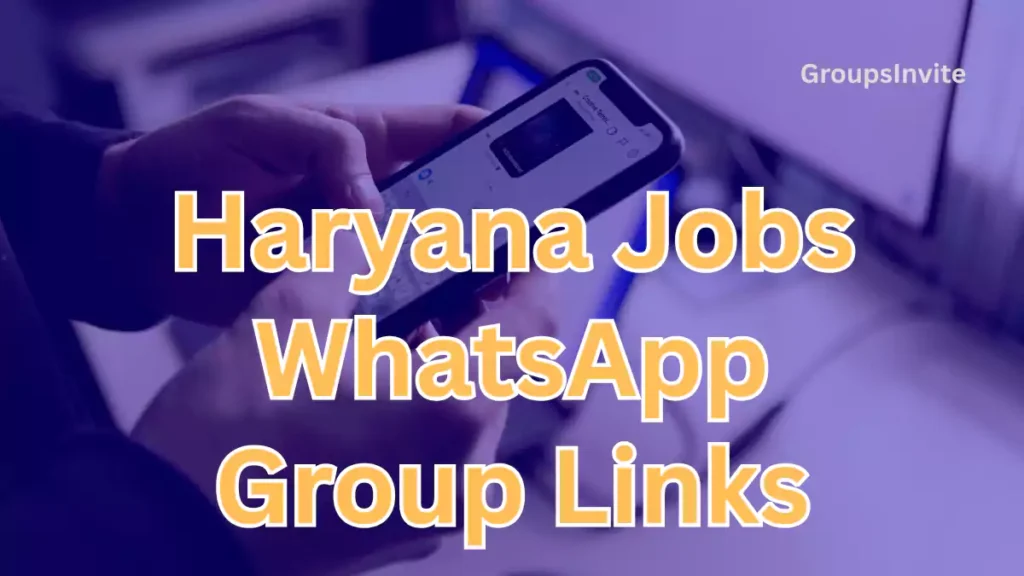 haryana jobs whatsapp groups image