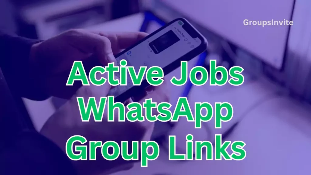 Image for Job WhatsApp Groups