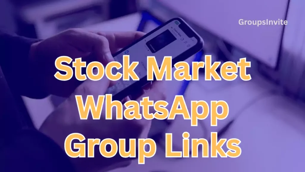 Image for Stock Market WhatsApp Groups