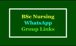 BSc Nursing Whatsapp Group Links 2025