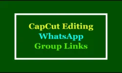 CapCut Editing WhatsApp Group Links 2025