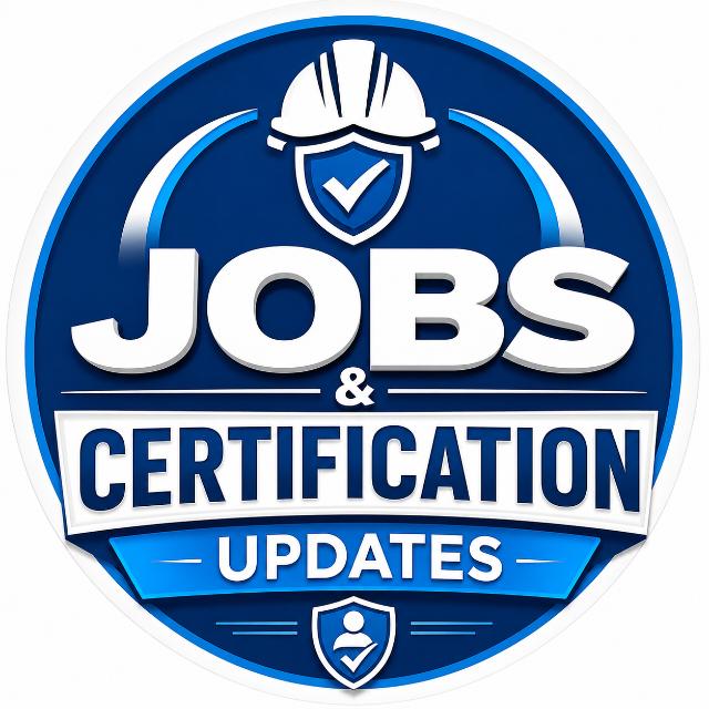 Jobs and certification updates icon