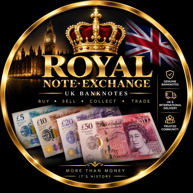 👑 Royal Note Exchange | UK Banknotes icon