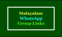 Malayalam WhatsApp Group Links 2025
