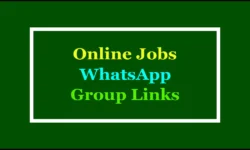 Online Jobs WhatsApp Group Links: Get Unlimited Opportunities