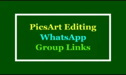 PicsArt Editing Whatsapp Group Links 2025