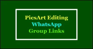 picsart editing whatsapp groups