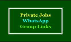 Private Jobs WhatsApp Group Links: Join to Get Benefits