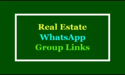 Real Estate WhatsApp Group Links: Join Active Group