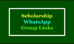 Scholarship Whatsapp Group Links: Join to Get Latest Update