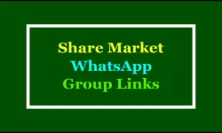 Share Market WhatsApp Group Links