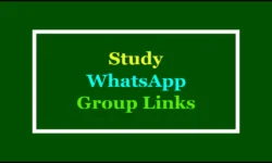 Study WhatsApp Group Links: Join Active Groups