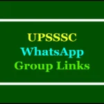 upsssc whatsapp group link